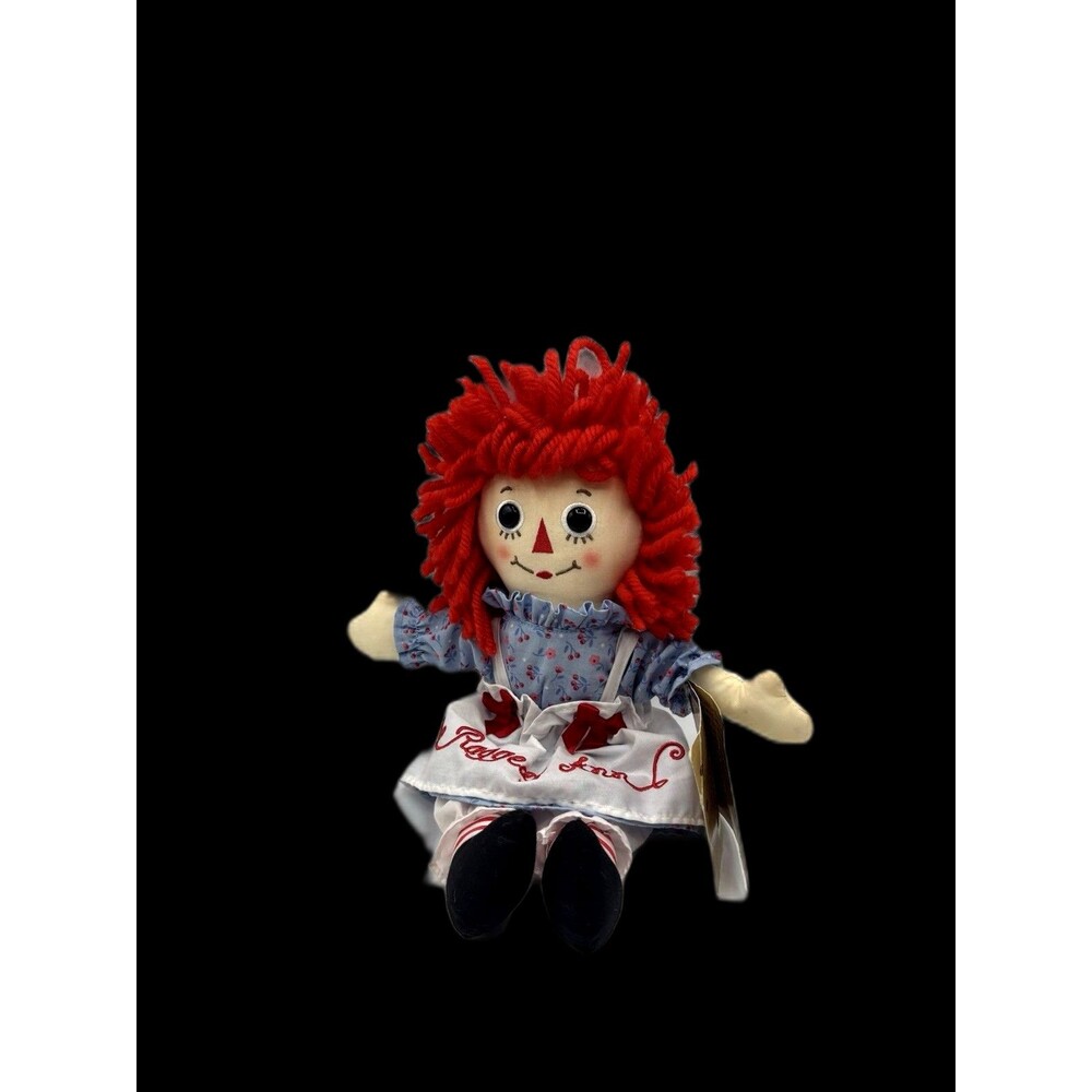 Handmade By Aurora Hasbro Raggedy Ann Plush 14" Doll With Tag - Picture 15 of 15